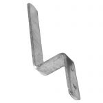 No.189 250mm Open Top Stable Slip Rail Bracket for up to 6" x 2" Wooden Rails 